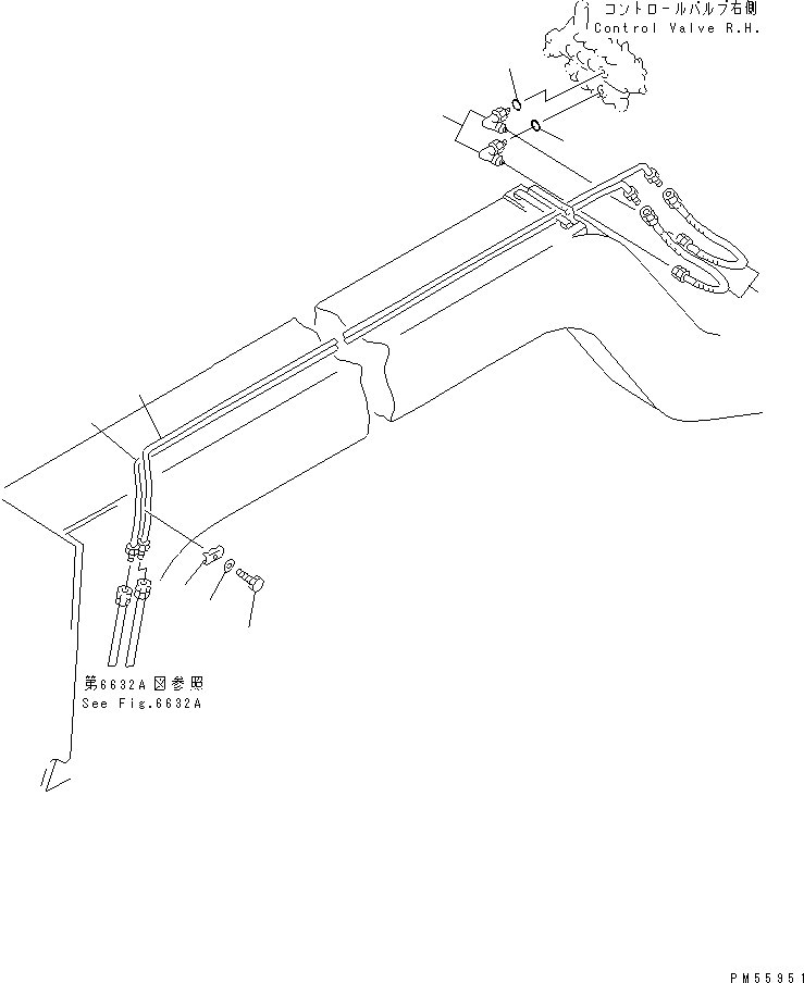 Трубка 23D-60-17271 KOMATSU