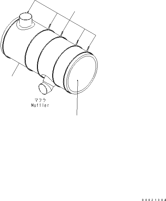 Провод 23D-02-34430 KOMATSU
