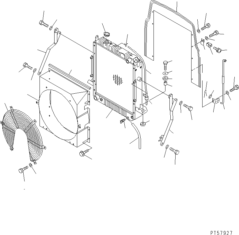 Планка 23D-54-33360 KOMATSU