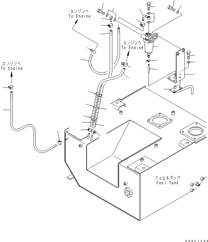 Спиральная трубка 08210-01825 KOMATSU
