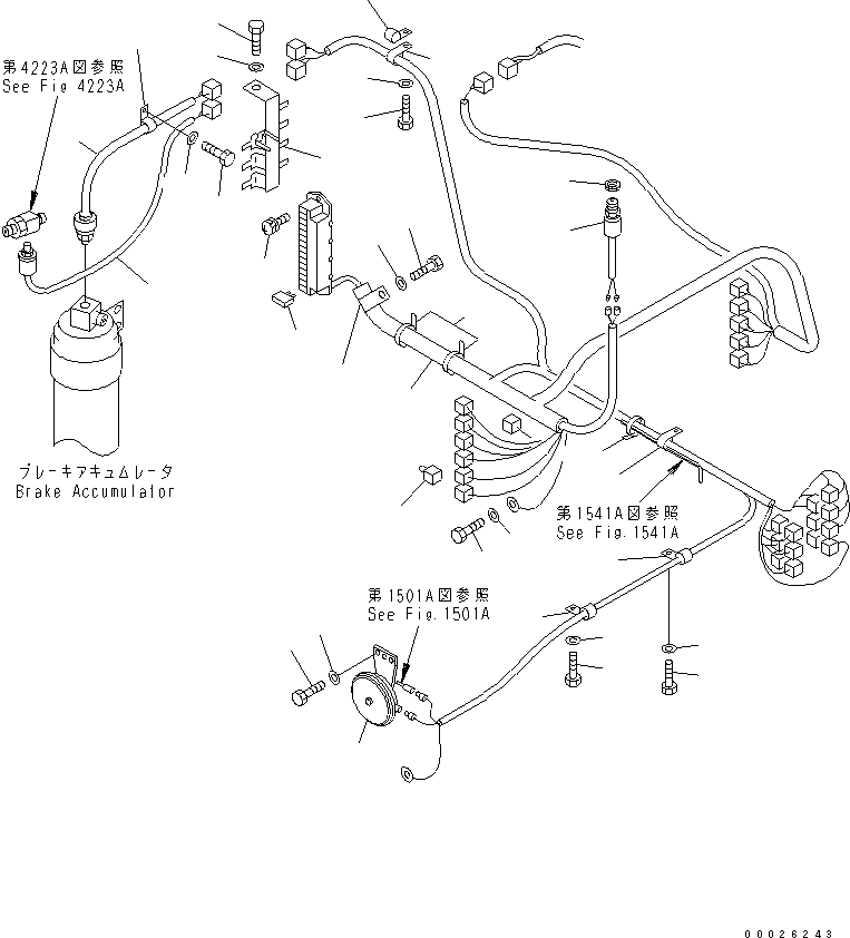SWITCH,STOP LAMP 23D-06-33471 KOMATSU