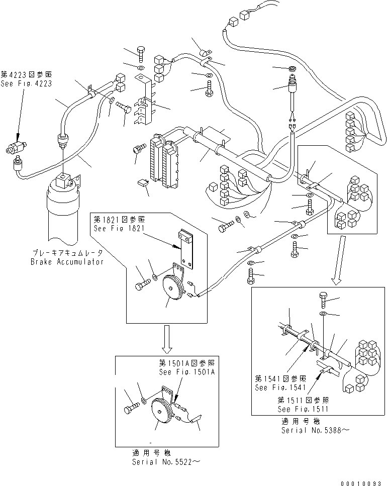 HARNESS,CENTER \0\23D-06-31232 KOMATSU