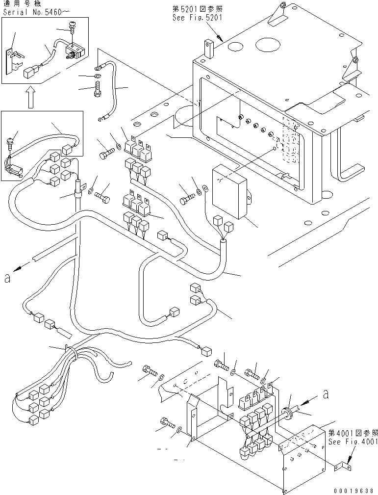 HARNESS,TRANSMISSION 23D-06-31252 KOMATSU