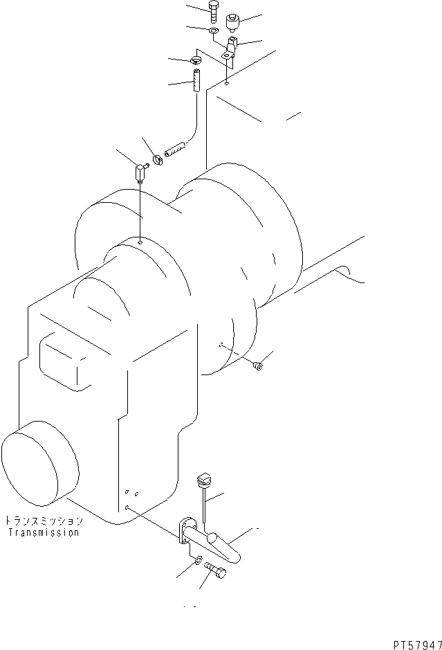 Указатель 23D-16-31330 KOMATSU