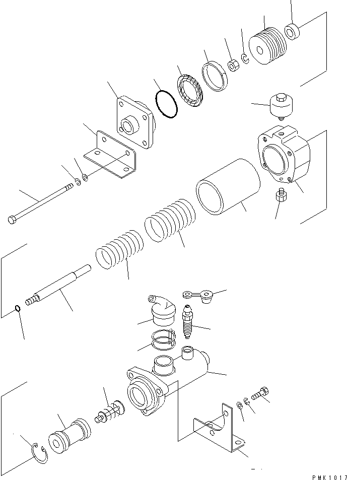 BRAKE BOOSTER ASS'Y 21J-60-11211 KOMATSU