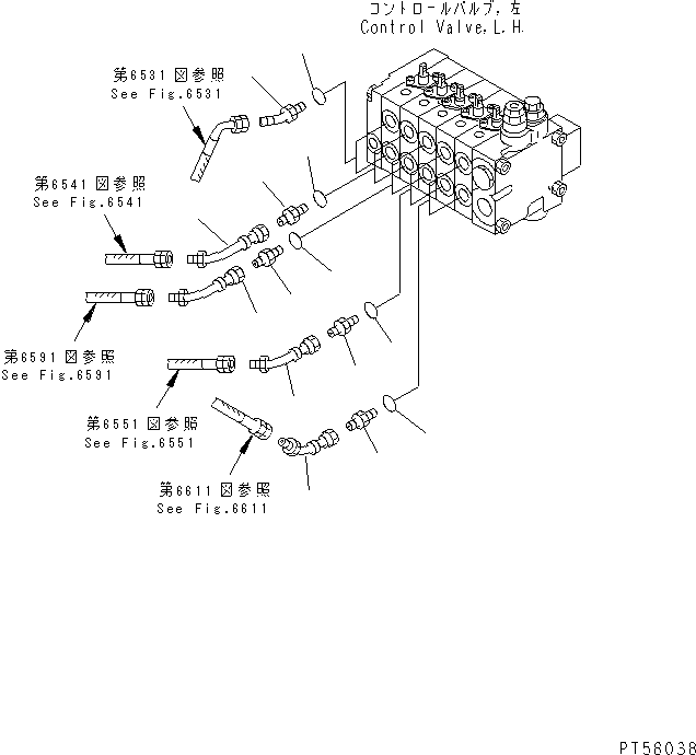 TUBE,DRAWBAR SHIFT 23D-60-32760 KOMATSU