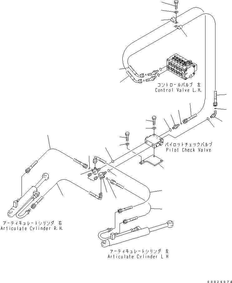Шланг 02766-B0306 KOMATSU