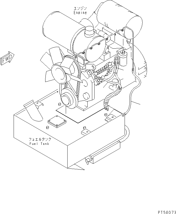HOSE,SPILL 07288-30507 KOMATSU