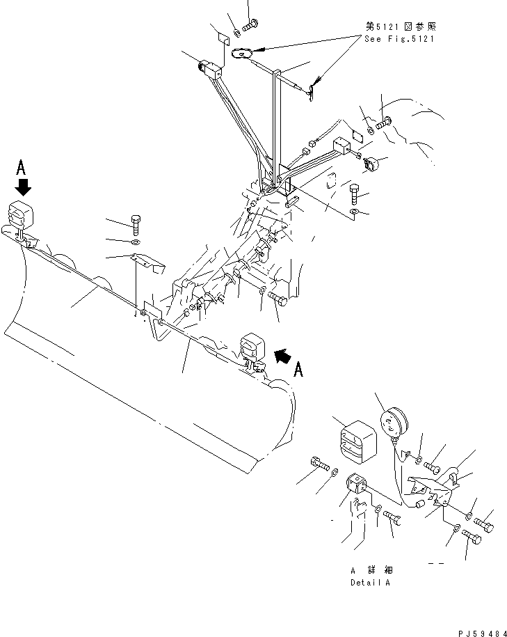 Жгут проводов 23D-806-1680 KOMATSU