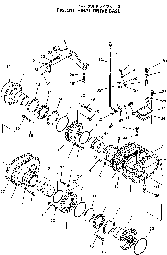 Подвес 238-22-81111 KOMATSU