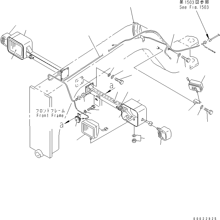Жгут проводов 23A-06-21350 KOMATSU