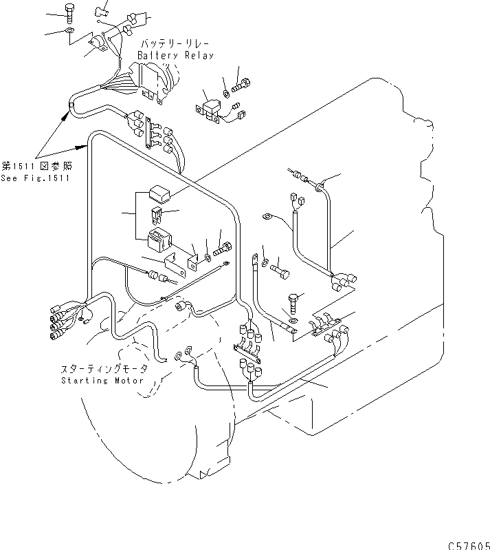 Жгут проводов 23A-06-21631 KOMATSU