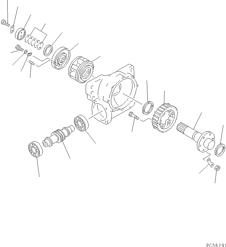 PIN,SHEAR 234-71-13293 KOMATSU