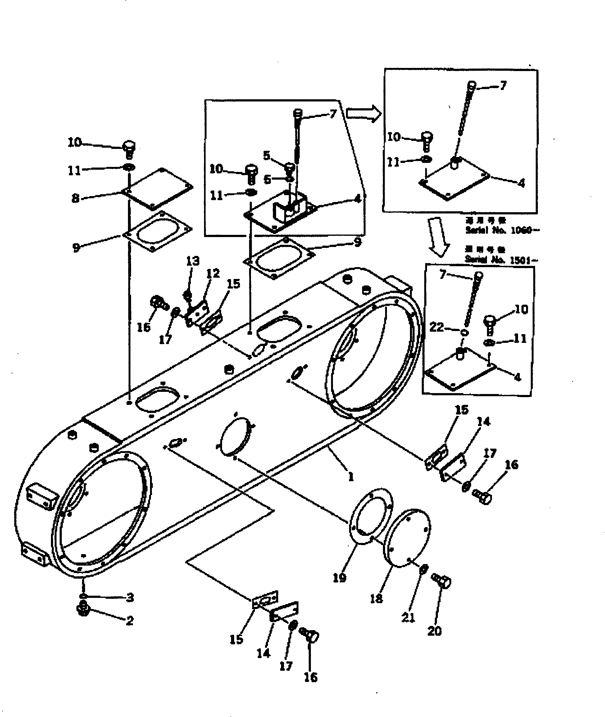 GASKET,COVER (\2\238-23-16110) KOMATSU