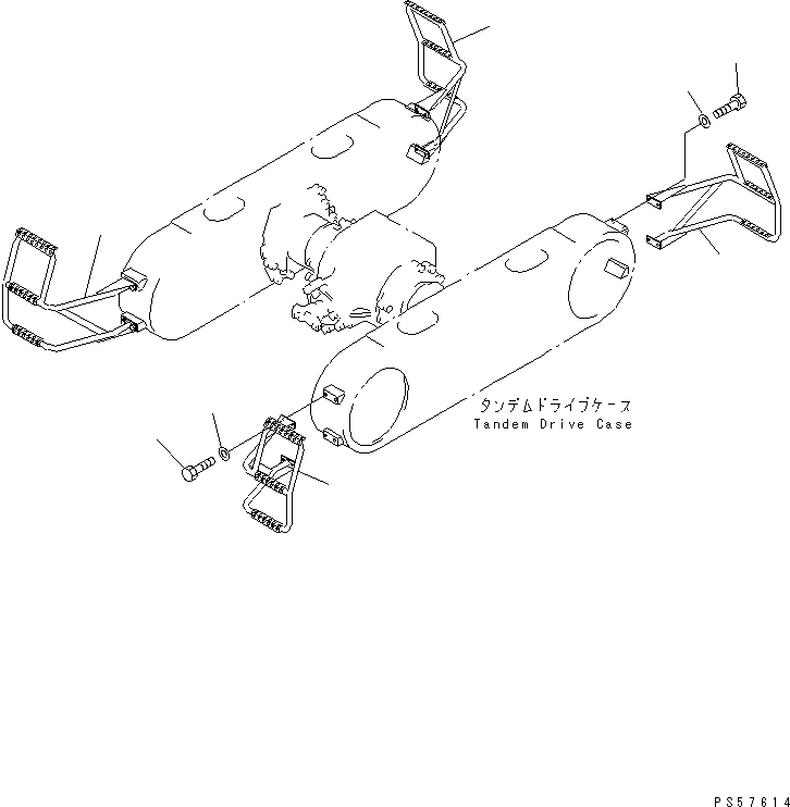 GUARD,FRONT (\2\23B-25-21332) KOMATSU