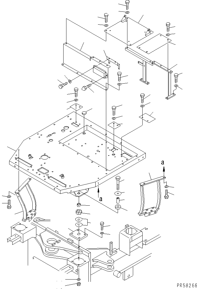 STEP,L.H. 234-46-41810 KOMATSU
