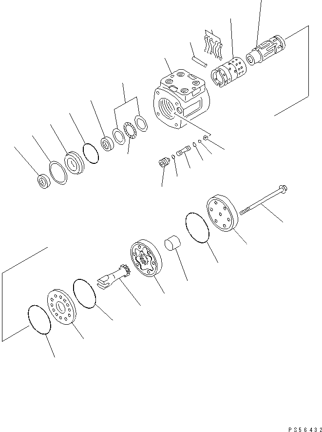 SPRING,CENTER RING 23B-40-11490 KOMATSU