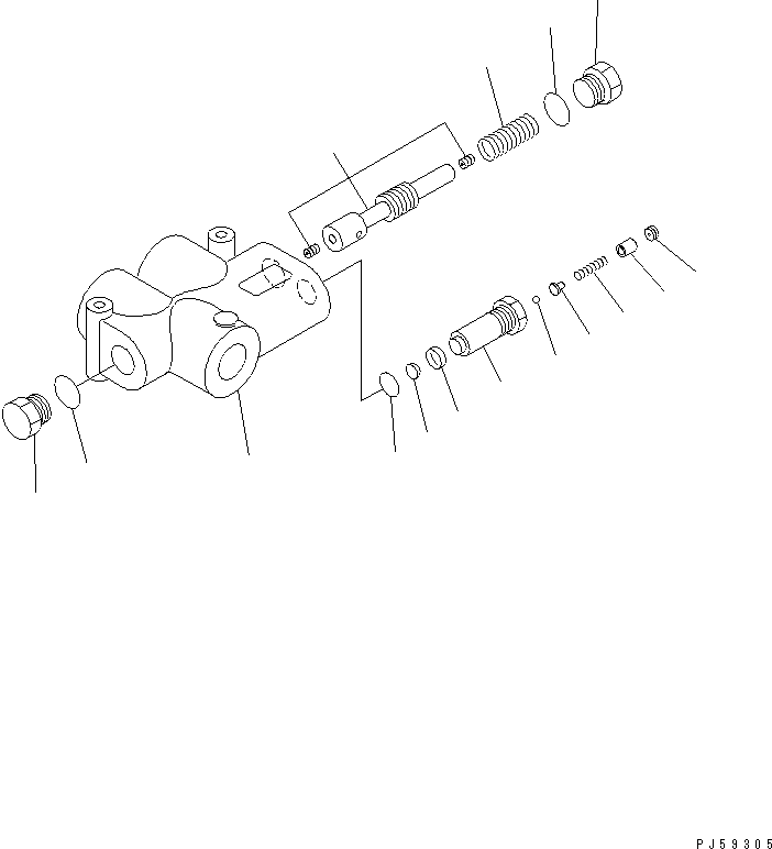 Пробка ST8371-2 KOMATSU
