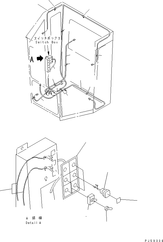 Жгут проводов 23D-950-4950 KOMATSU