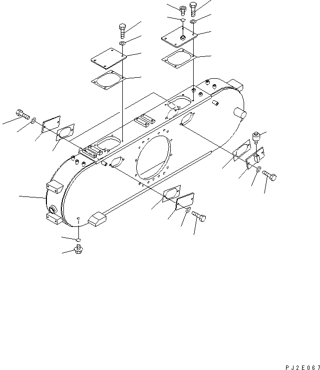 CASE,R.H. 23B-25-32310 KOMATSU