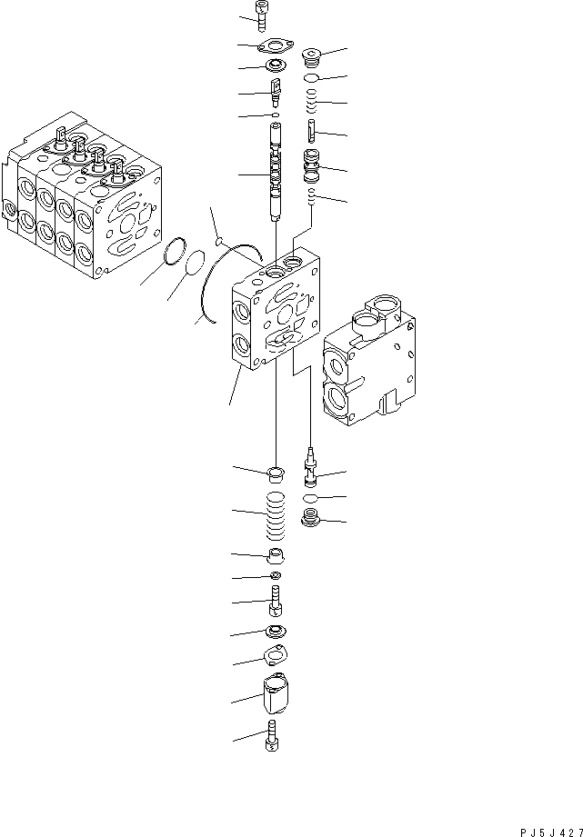 Клапан в сборе 723-11-01360 KOMATSU