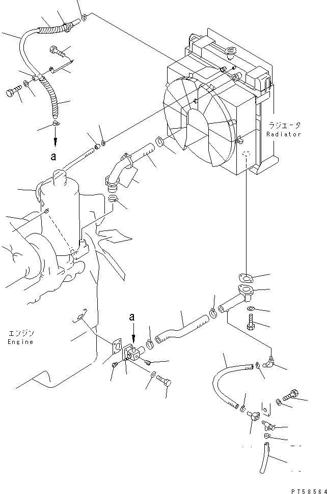 Шланг 234-03-42211 KOMATSU