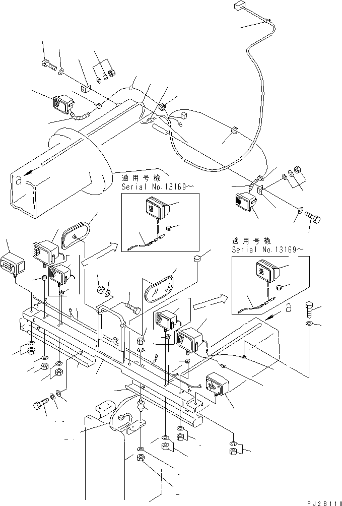 Кронштейн 23F-06-11290 KOMATSU