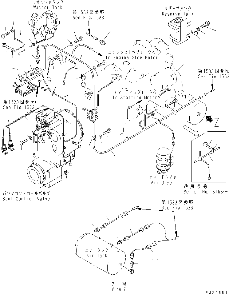 Жгут проводов 234-06-52451 KOMATSU