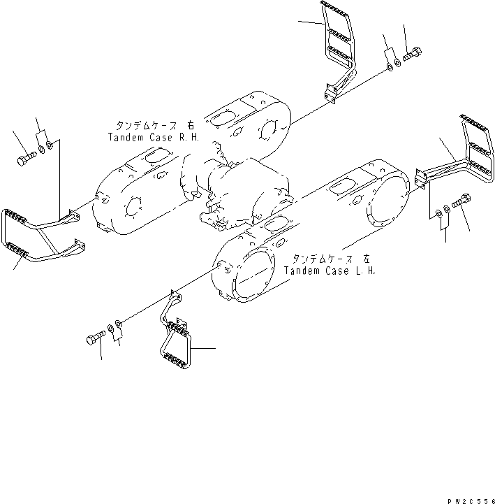 GUARD,FRONT¤ R.H. 234-25-52121 KOMATSU