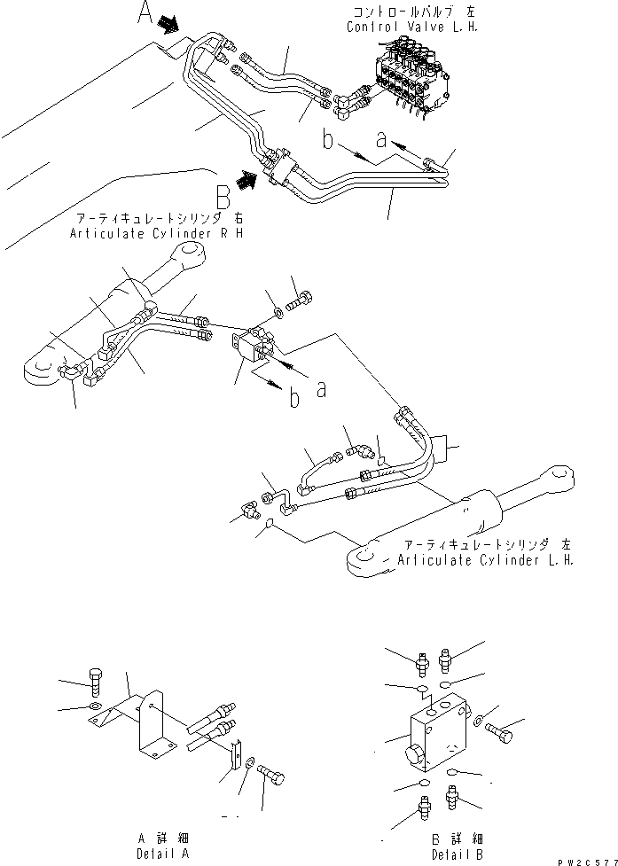 Трубка 234-60-68231 KOMATSU
