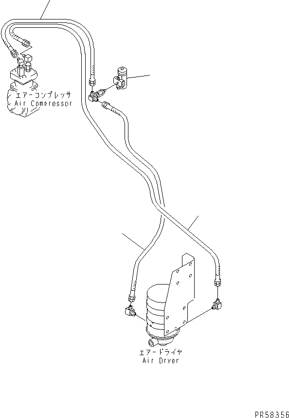 SERVICE KIT,AIR GOVERNOR 234-44-22310 KOMATSU