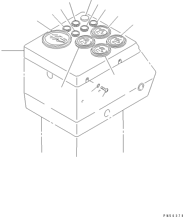 PANEL,(MODIFIED PARTS) 234-843-1160 KOMATSU