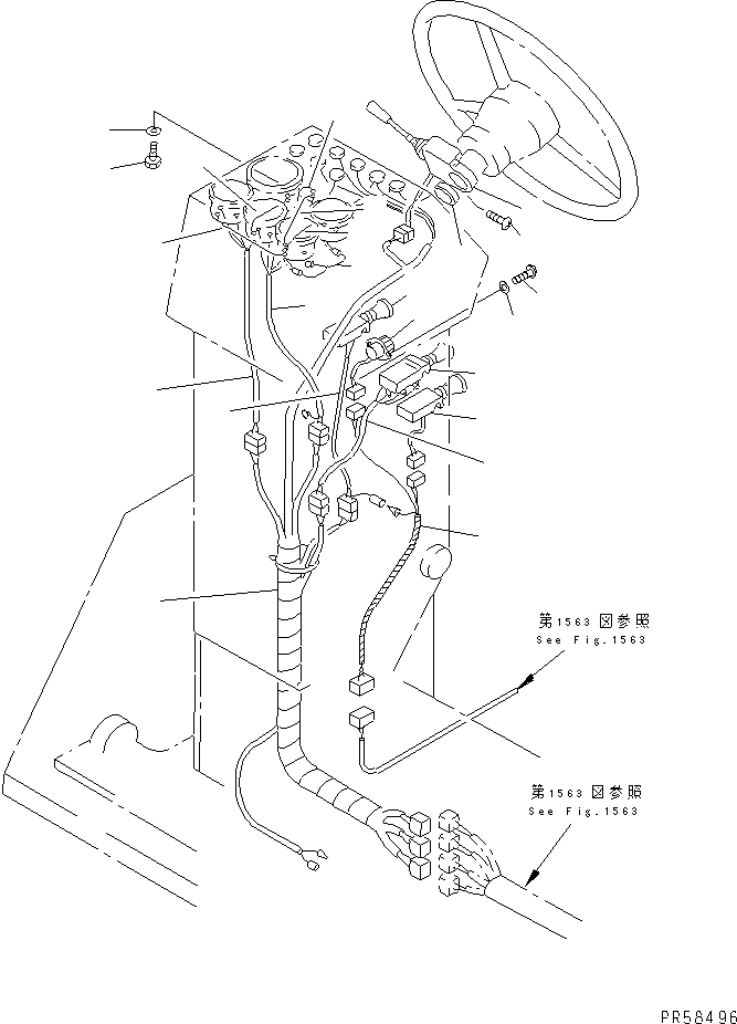 Жгут проводов 234-807-7440 KOMATSU