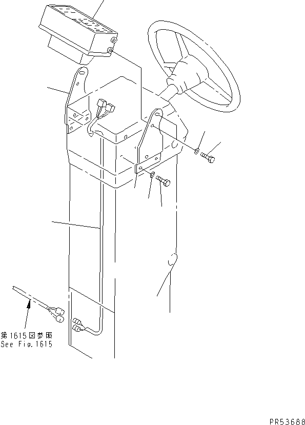 PANEL ASS'Y,AUTO BLADE (7831-89-2000) KOMATSU