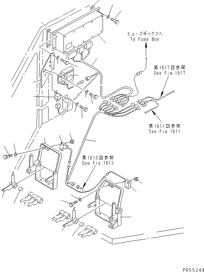 Жгут проводов 234-843-1830 KOMATSU