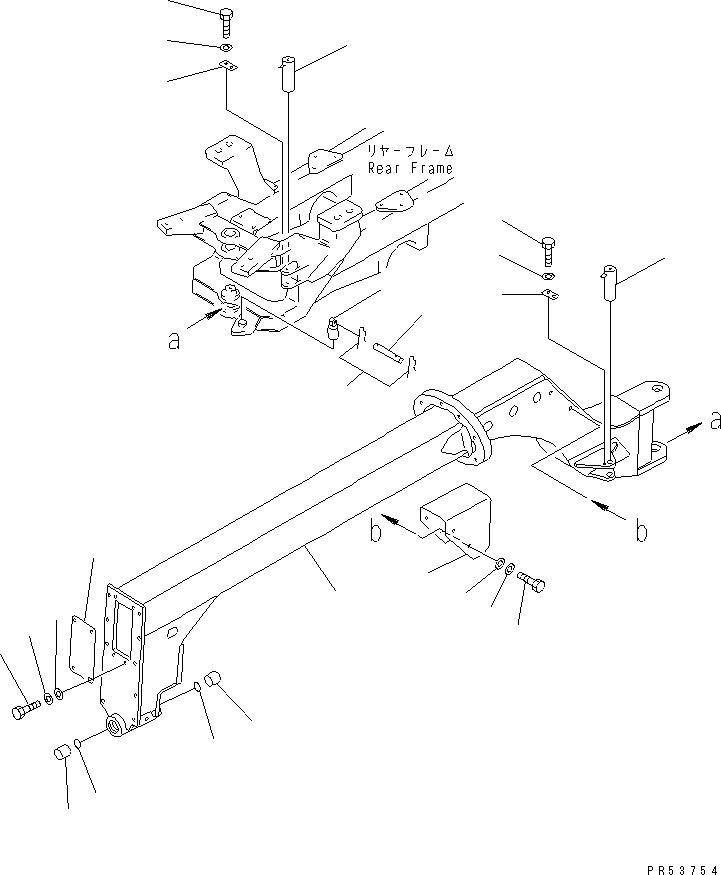 FRAME,FRONT 234-46-00120 KOMATSU