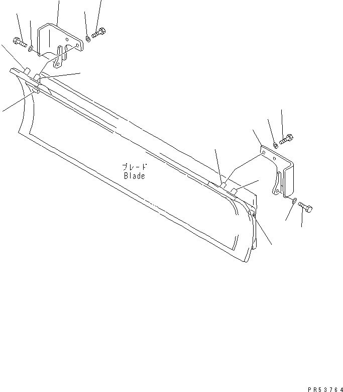 PROTECTOR,R.H. 234-835-1122 KOMATSU