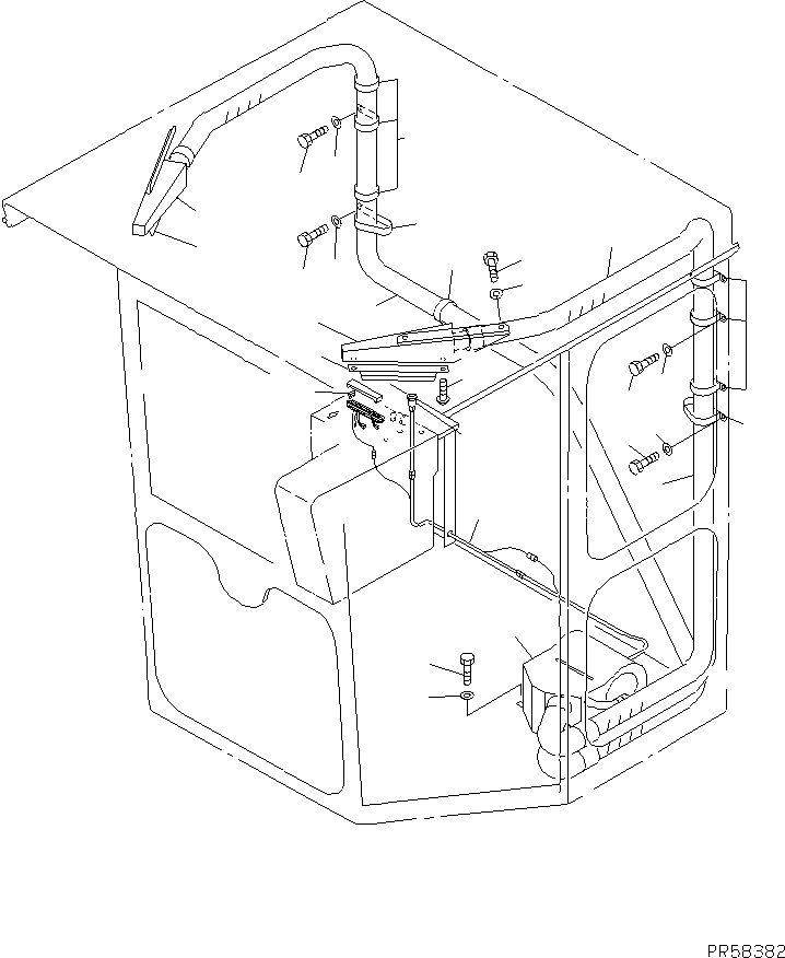 HEATER ASS'Y 234-807-5340 KOMATSU