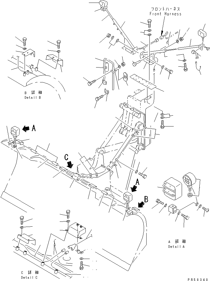Кабель 234-806-9920 KOMATSU