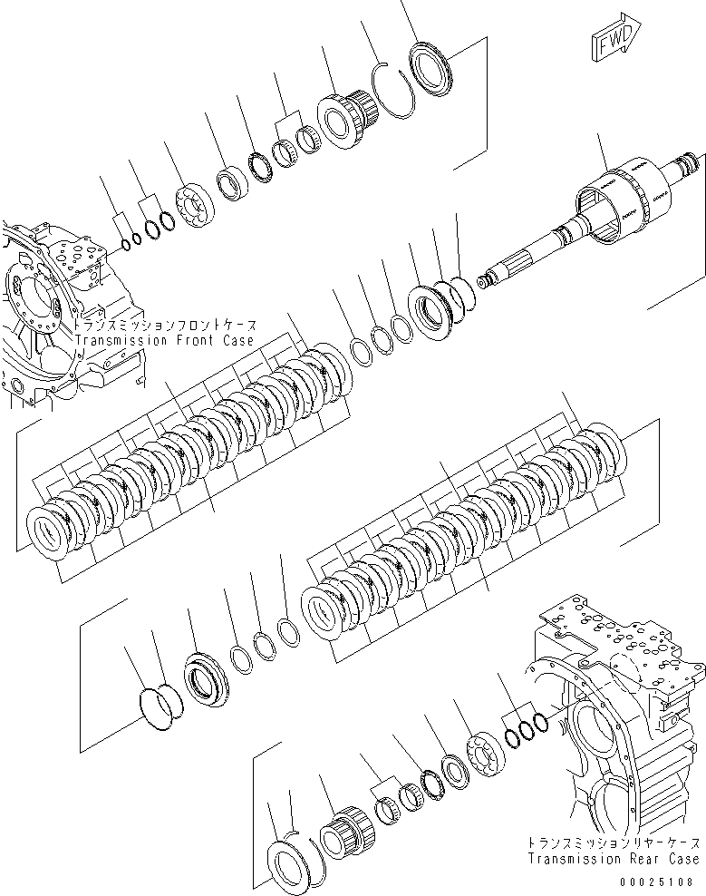 Муфта сцепления в сборе 23C-15-52010 KOMATSU