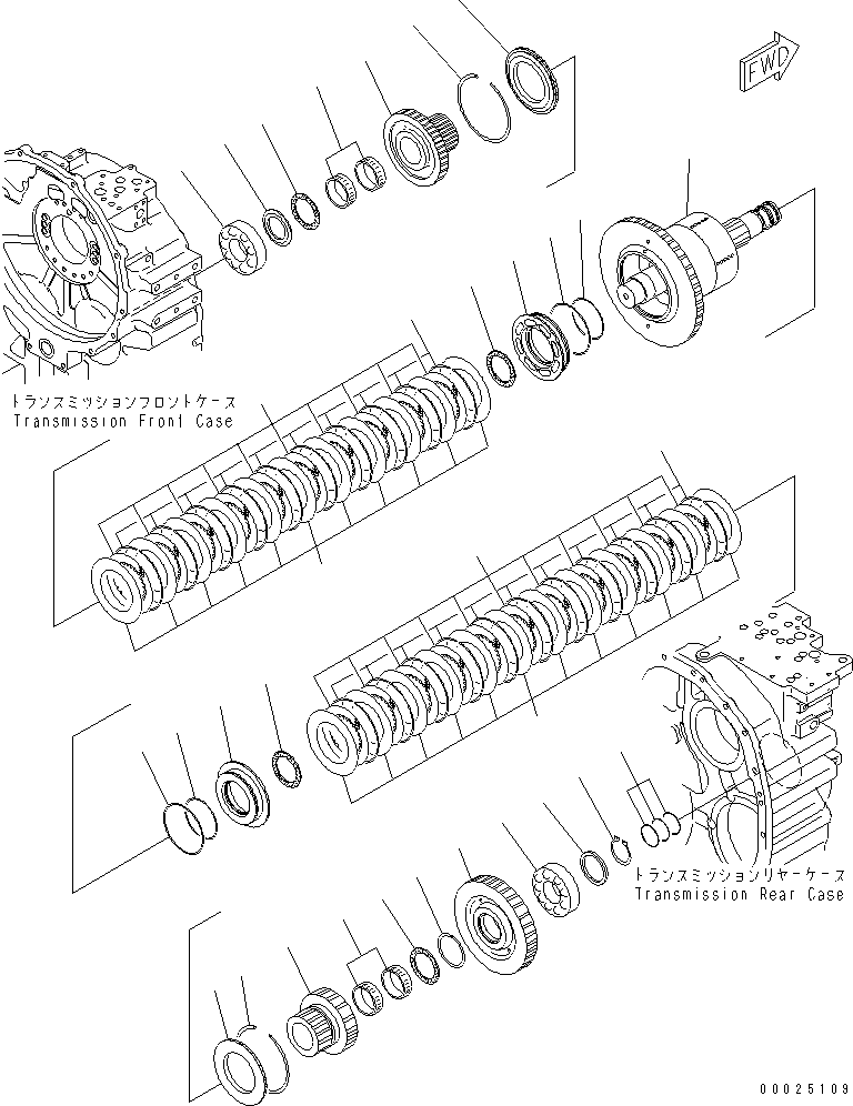 SHAFT AND CYLINDER A 23C-15-52121 KOMATSU