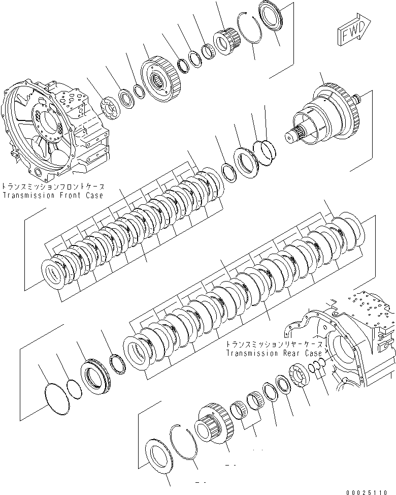 Муфта сцепления в сборе 23C-15-52030 KOMATSU