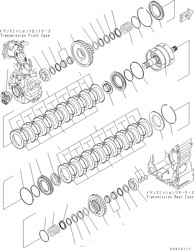 Муфта сцепления в сборе 23C-15-52040 KOMATSU