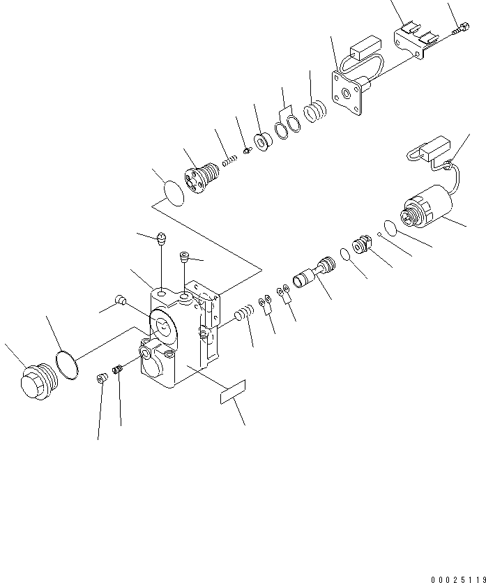 Золотник 569-15-55640 KOMATSU