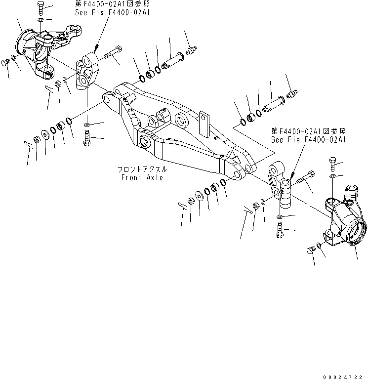 HOUSING,L.H. 23C-27-51322 KOMATSU