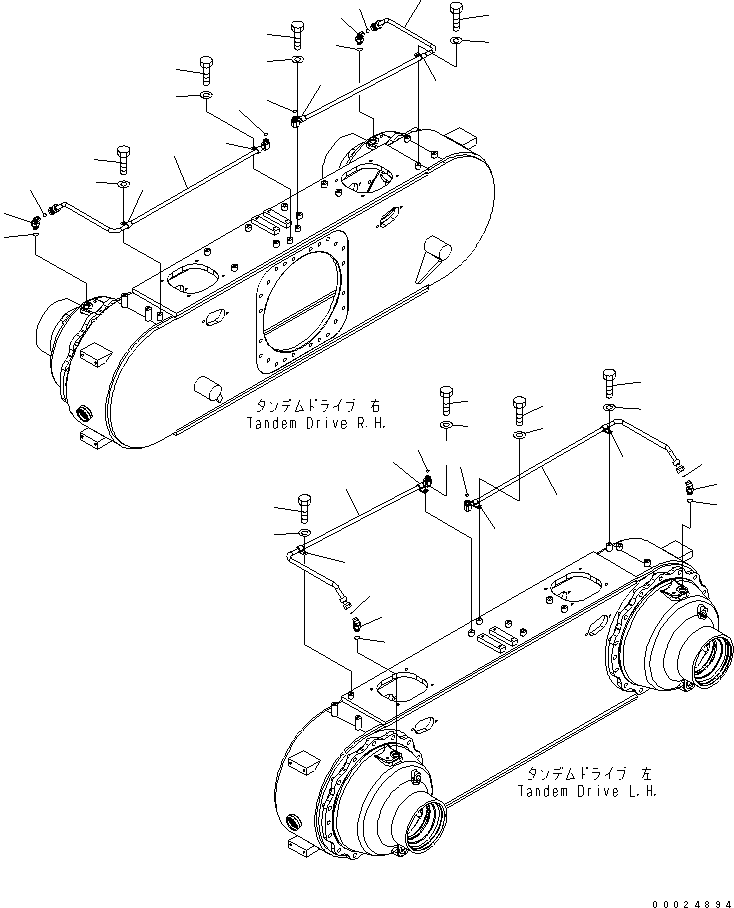 Трубка 23C-60-53471 KOMATSU