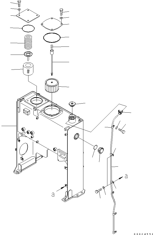 Крышка 23C-60-51150 KOMATSU