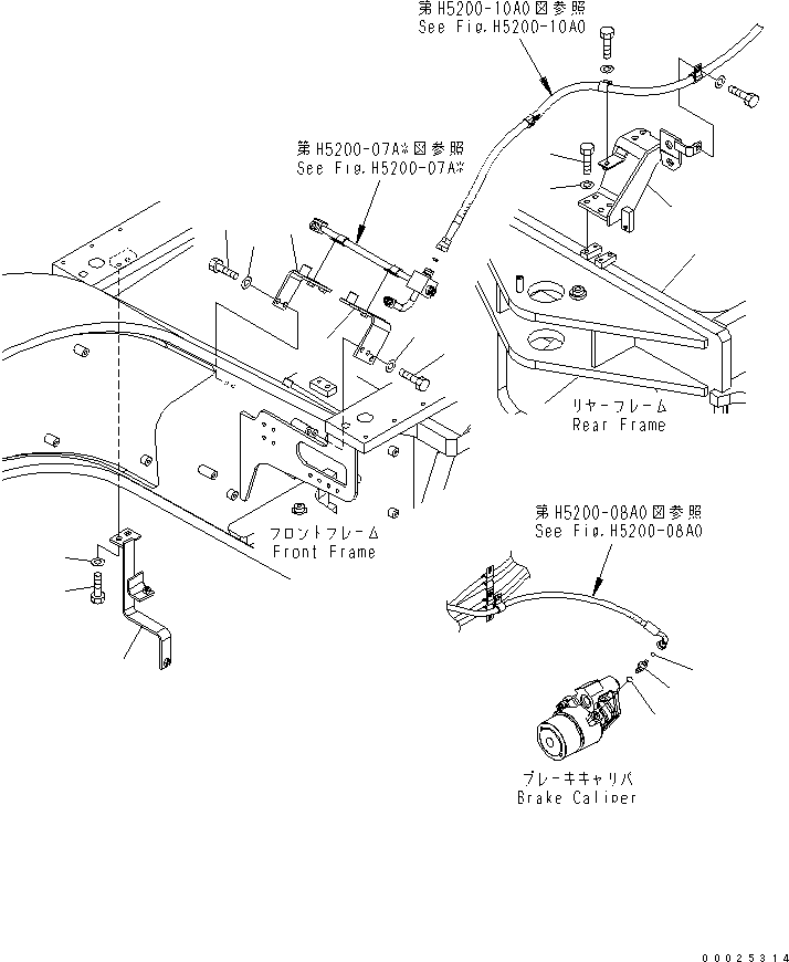 Кронштейн 23C-60-52640 KOMATSU