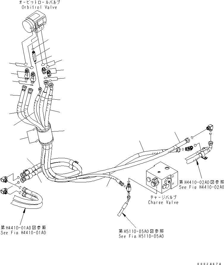 Шланг 02765-B0418 KOMATSU