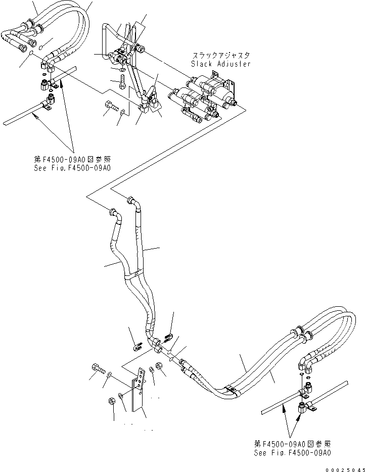 Шланг 23C-60-54740 KOMATSU